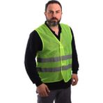 ESERIS Ikaz Yeleği Sarı Bedenli - Ayarlanabilir 10 Lu Paket - 2XL - 3XL