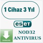 Eset NOD32 -2023- 1 Cihaz 3 Yıl - 3 Kullanıcı