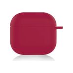 ESF Apple Airpods 4 Silikon Kılıf - Koyu Kırmızı