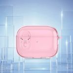 Esf Apple Airpods Pro Silikon Kılıf - Şeffaf Pembe