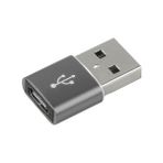 Esf USB To Type-C Dişi Çevirici Dönüştürücü Adaptör - USB 3.0 - Gri
