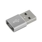 Esf USB To Type-C Dişi Çevirici Dönüştürücü Adaptör - USB 3.0 - Gümüş