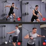 Esi Fitness CABLE FLY Göğüs APARATI/Elcik Handle Bar / ((İSTASYON MAKİNE DEGİLDİR !!))