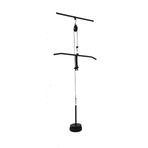 Esi Fitness MAKARA KABLO FİTNESS SETİ LATPULLDOWN TRİCEPS BİCEPS SHOULDER AGIRLIK SEHPALARINA CABLE CROSSOVER, Esi Fitness, Siyah
