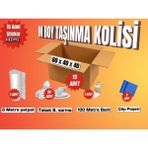 Esila Kağıtçılık 70X40X40 Taşınma Paketi M Boy 15 Adet Koli 1 Adet 5 Metre Patpat (Balonlu Naylon) 30 Adet Tabak/bardak Sarmalık Kâğıt 1 Adet 100 Metre Bant 3 Adet Çöp Poşeti Hediye: 15 Adet Sticker (Etiket)