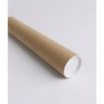 Esila Kağıtçılık Masura Kapaklı Silindir Kutu 5X25 cm | 1 Adet | Rulo Tüp | Poster Afiş | Tüm Masura Tiplerine Uygun