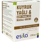 Esila Kuyruk Yağı ve Bamya Tohumlu Masaj Kremi 210 ml