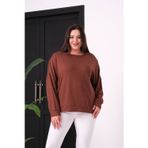 Esina Kadın Kristal Kumaş Taşlı Sweatshirt