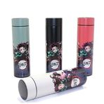 Esk-ALK380 1 Adet Anime Baskılı Dijital Göstergeli Termos 500 ml