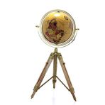 Esk-SL986 Tripod Standlı Dönen Dekoratif Dünya YerKüre Harita Hediyelik