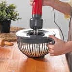 Eskabia Çok Amaçlı Kapaklı Mikser Kabı Karıştırma Kabı 3 Litre Antrasit