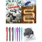 Eski Dostum Kertenkele ve Dağa Tırmanan Kedi 2'li Set - Kalem