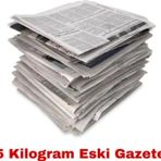 Eski Gazete 5 kg Taşınma Gazetesi Temiz Gazete Kağıdı Kağıt Gazete
