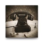 Eski Telefon Tablosu - 100x100cm