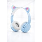 EskilikShop Kedi Kulaklı Bluetooth Kulaklık, LED li, Yumuşak Pedli Çocuk ve Gençler için İdeal Model