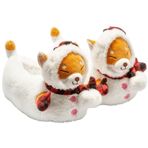 Eskimo Çocuk Hayvanlı Panduf Beyaz 30/35