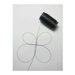 Eskişehir hobi sanat 0.2 Mm 30 Metre Tesbih Ipi Siyah Renk ( En Ince Tesbih Ipi )