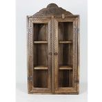 Eskitme Ahşap Ecza Dolabı 40x69x12 cm.