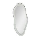 Eskitme Asimetrik Ayna 50x106 cm Beyaz