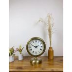 Eskitme Metal Anka Masa Saati 25×20 Cm
