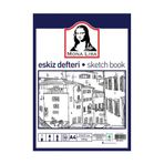 Eskiz Defteri A-4 Dokulu Kagit Kara Kalem Calisma Defteri 50 Yaprak 120 Gr 21X29,7 Cm 1 Paket Sudor