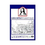 Eskiz Defteri A-5 Dokulu Kagit Kara Kalem Calisma Defteri 50 Yaprak 120 Gr 14,8X21 Cm 1 Adet Sudor