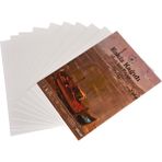 Eskiz Kağıdı/Dokulu/300Gr./10 Adet ( 25x17,5 Cm) (Tuval Kağıt) - Beyaz - Dokulu Eskiz Kağıdı