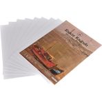 Eskiz Kağıdı/Dokulu/300Gr./10 Adet (25x35 Cm) (Tuval Kağıt) - Beyaz - Dokulu Eskiz Kağıdı