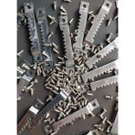 Eskom Askı Aparatı Vidaları 10 Lu Çinko Nikel - 8 x 57 mm - Krom