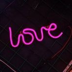 ESLED NEON LOVE YAZISI