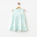 Eslenza Bambu Kız Bebek Elbise - 1 Yaş - Bebe Mavisi