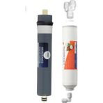Esli Su Arıtma Filtresi 2'li Set 10" Inch Post Karbon Tatlandırıcı Aqualine Platinum 1812 Membran Filtre 80 Gpd Esli