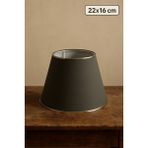 Eslight Avangart Abajur Başlığı 22CM - Antrasit