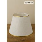 Eslight Avangart Abajur Başlığı 22CM - Beyaz - Bal
