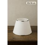 Eslight Avangart Abajur Başlığı 22CM - Beyaz
