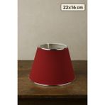 Eslight Avangart Abajur Başlığı 22CM - Bordo