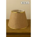 Eslight Avangart Abajur Başlığı 22CM - Kum Beji