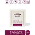 Esma Balkaya Artizan Care Artizan Care Organik Gül Sabunu 110 gr Saf ve Organik Gül Kokusuyla Tüm Ciltler İçin Uygun