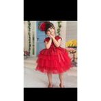 Esmaca Moda Kız Çocuk Kırmızı Abiye Elbise - 00Kırmızı - 10 - 11 Yaş