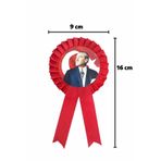 Esmay Kurdele Rozet Atatürk 10 Adet