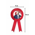 Esmay Kurdele Rozet Atatürk 5 Adet