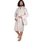 Esmen Bornoz Seti Ikili - Bej - L - XL