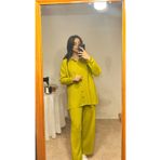 EsMira Shopping TRİKO DÜĞMELİ HIRKA PANTOLON TAKIM Y.YEŞİLİ Y.YEŞİLİ Standart
