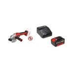 Esmo Home 18/125 Q - Solo, Akülü Avuç Taşlama ve 18V 4,0 Ah Pxc Starter Kit (Başlangıç Seti) - Ahşap