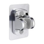 Esmo Home 5 Fonksiyonlu Yüksek Basınçlı Duş Başlığı Yapışkanlı Mafsal Hortum Duş Seti, Siyah, 150 cm (Chrome) - 1 lt