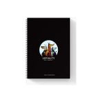 Esmo Home A5 Spiralli Karton Kapak Ikili Royalty Loyalty Temalı Defter Seti Kareli Perforajlı Çek Kopart Sayfa 90 Gr. Kentsoylu - -- - Option-1