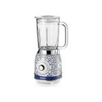 Esmo Home Ariete Capri Cam Smoothie Blender 0583/0C - 1000 Watt, 1,5 Litre Kapasiteli Cam Sürahi, Buz Kırma Fonksiyonu, 4 Paslanmaz Çelik Bıçak, Ani Parçalama Fonksiyonu - Ahşap