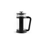 Esmo Home Bialetti - Smart French Press: Yaklaşık 1l Kapasiteli Kahve Hazırlayıcı - Siyah Polipropilen Gövde - Bulaşık Makinesinde Yıkanabilen Borosilikat Cam Sürahi - Paslanmaz Çelik Filtre Sistemi - Option-1 - 001-Renkli