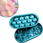 Esmo Home Buffer® 13 Bölmeli Kristal Buz Yapma Kalıbı Silikon Renkli Şekilli Buz Küp Kalıbı Buzluk - Option-1 - 001-Renkli