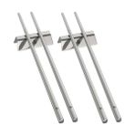 Esmo Home Çelik 4'lü Chopstick Seti - 01P-Pembe
